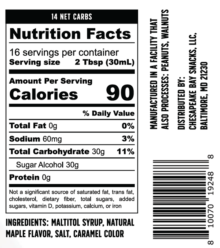 Joseph's Sugar Free Syrup, Maple Flavored, 2 PACK WITH FREE SHIPPING