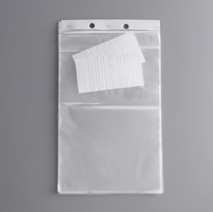 Cotton Candy Bags, Clear