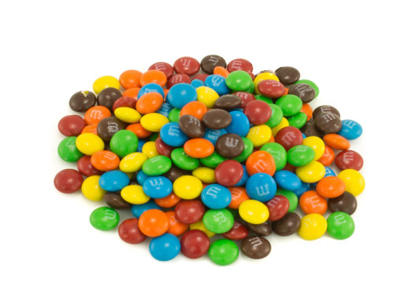 MandMs Mini Baking Bits, 8 Lb Box
