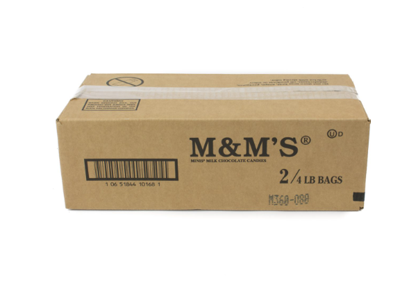 MandMs Mini Baking Bits, 8 Lb Box