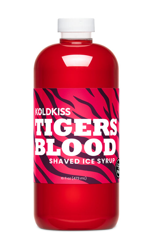 Shaved Ice Syrup, Ready to Use, 16 oz.