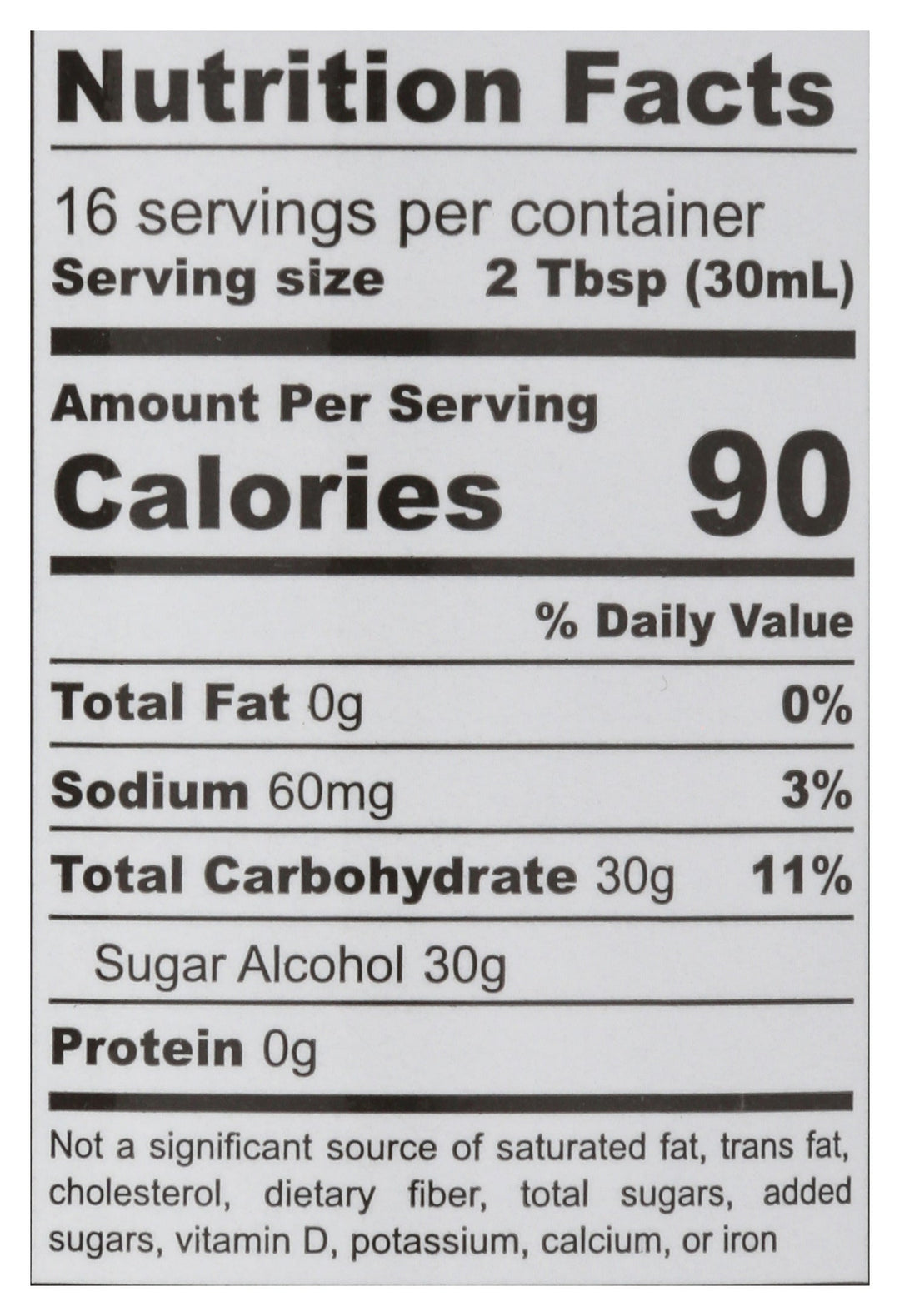 Joseph's Sugar Free Syrup, Maple Flavored, Case of 12