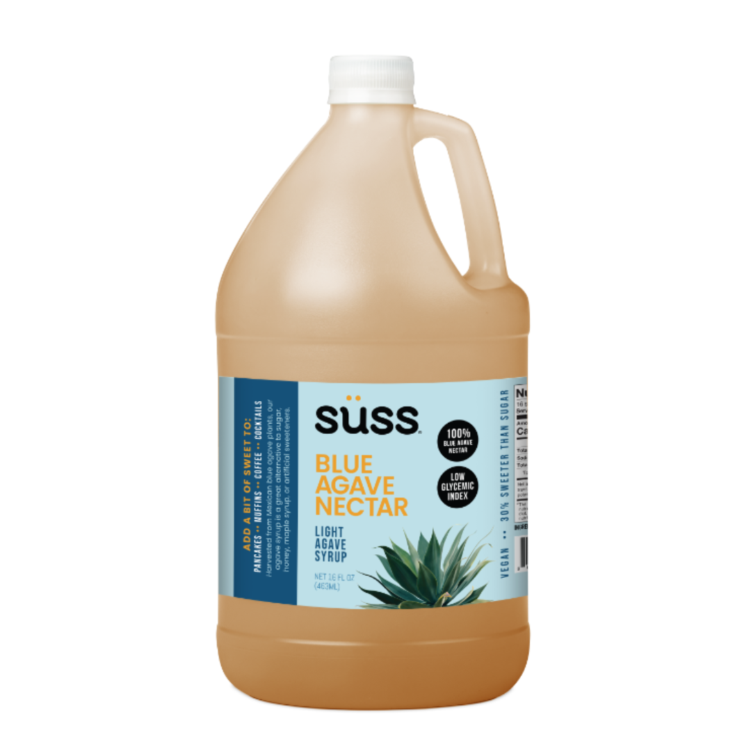 Süss Blue Agave Nectar, Light Colored, Gallon