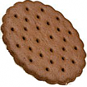 Cartwheel, 3" Chocolate Cookie Wafers, Case