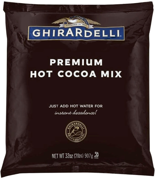 Ghirardelli 2 lb Premium Hot Cocoa, Pack of Two