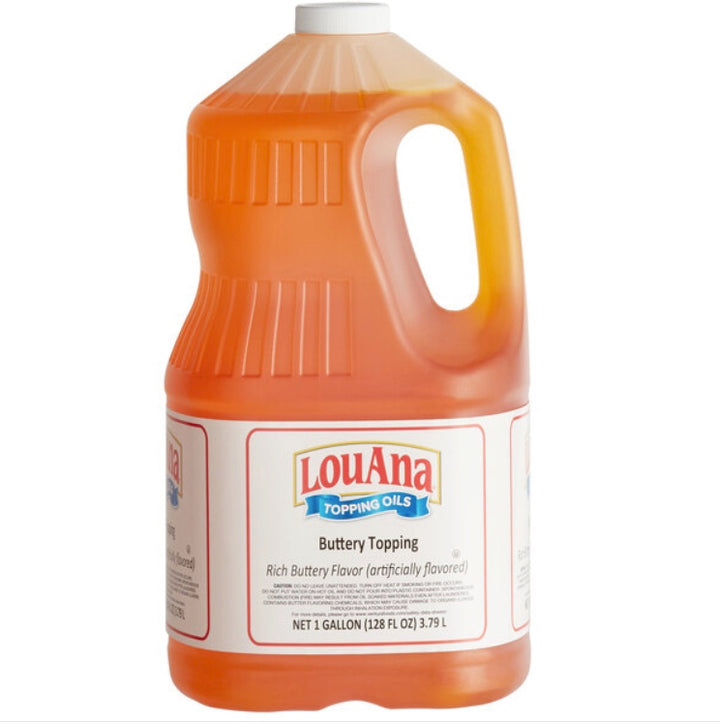 LouAna Butter Flavored Popcorn Oil, 1 Gallon