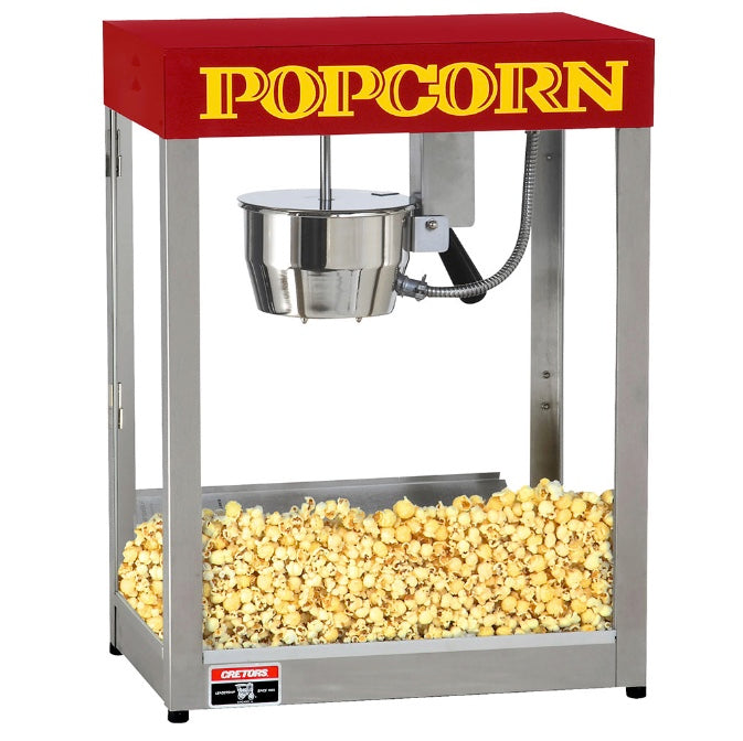 Cretors 6/8 oz Goldrush Popcorn Machine