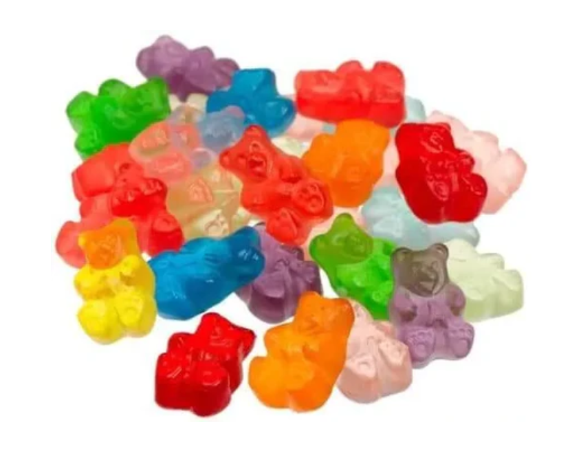 Albanese Gourmet 12 Flavor Assorted Gummi Bears, 5 lb Bag