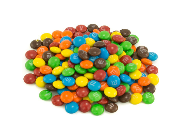 M&Ms Mini Baking Bits, 8 Lb Box