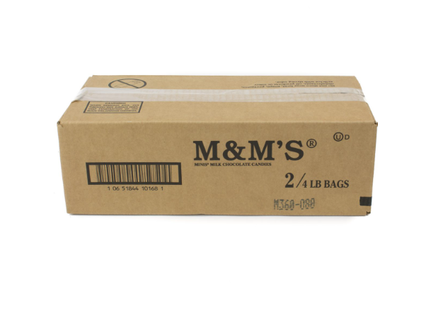 M&Ms Mini Baking Bits, 8 Lb Box