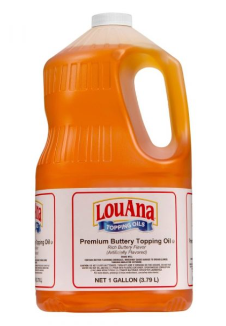 LouAna Butter Flavored Popcorn Oil, 1 Gallon