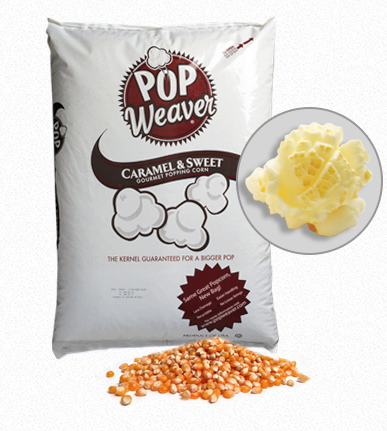 Pop Weaver Mushroom Popcorn, 50# Bag