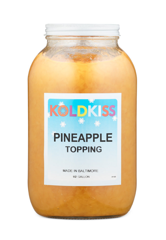 Pineapple Topping, 1/2 gallon jar