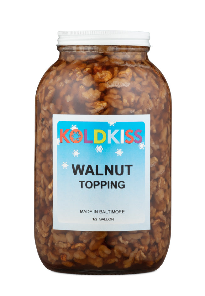 Walnut Topping, 1/2 Gallon
